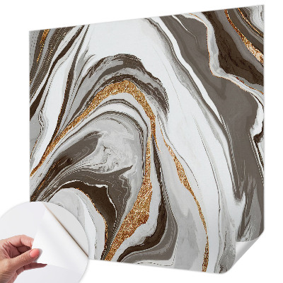 Papel de parede 3D Espirais de mármore