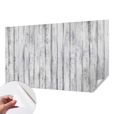 Papel de parede autocolante para quarto Tábuas de madeira
