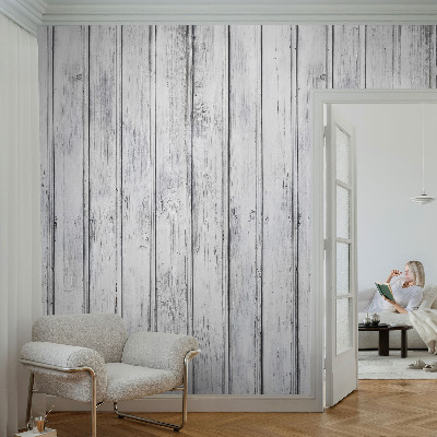 Papel de parede autocolante para quarto Tábuas de madeira