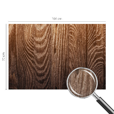 Autocolante de parede fotográfico Anéis de madeira