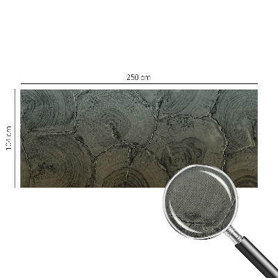 Papel de parede 3D Anéis de madeira