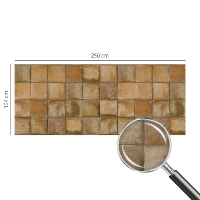 Papel de parede para criança com estampa de mosaico rústico