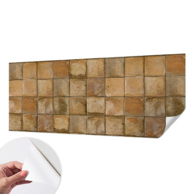 Papel de parede para criança com estampa de mosaico rústico