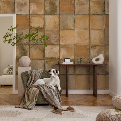 Papel de parede para criança Mosaico rústico