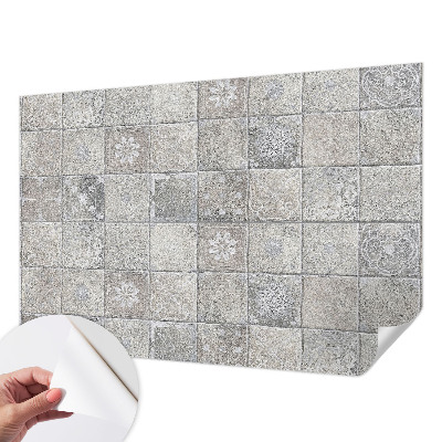Autocolante de parede fotográfico com padrões sutis
