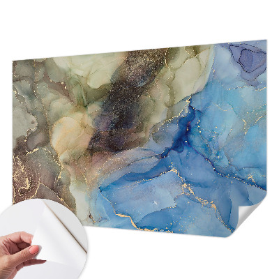 Papel de parede para criança com padrão abstrato colorido