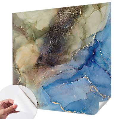 Papel de parede para criança com padrão abstrato colorido