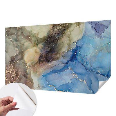 Papel de parede para criança com padrão abstrato colorido