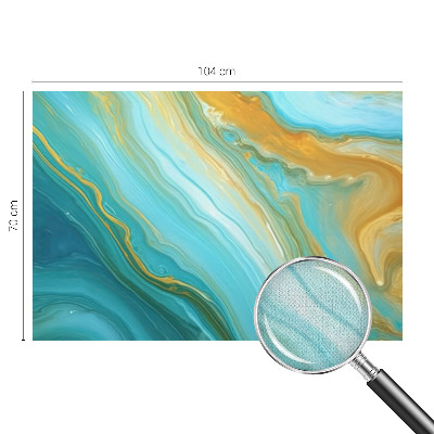 Papel de parede autocolante para quarto Ondas abstratas