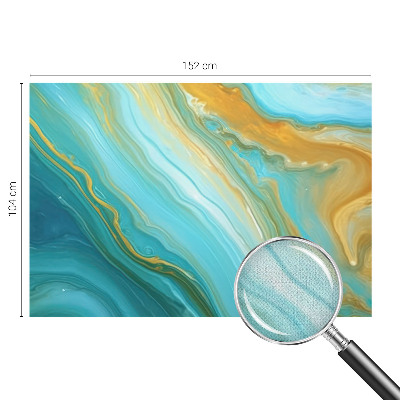 Papel de parede autocolante para quarto Ondas abstratas