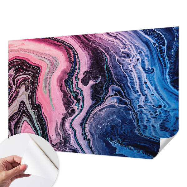 Papel de parede autocolante Redemoinhos coloridos