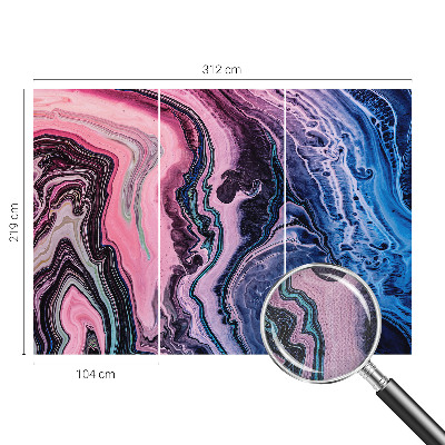 Papel de parede autocolante Redemoinhos coloridos