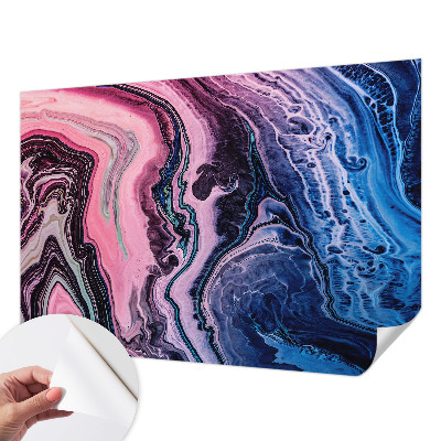 Papel de parede autocolante Redemoinhos coloridos