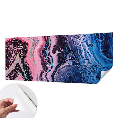 Papel de parede autocolante Redemoinhos coloridos