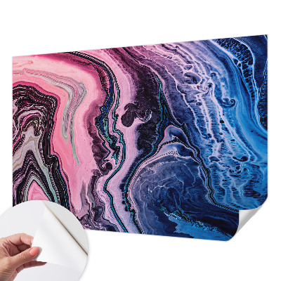 Papel de parede autocolante Redemoinhos coloridos