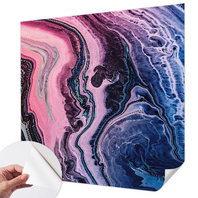 Papel de parede autocolante Redemoinhos coloridos