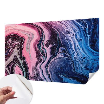Papel de parede autocolante Redemoinhos coloridos