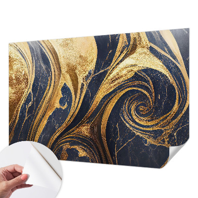 Papel de parede 3D com padrão de mármore