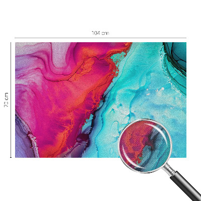 Papel de parede autocolante para quarto Onda colorida