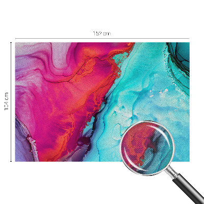 Papel de parede autocolante para quarto Onda colorida