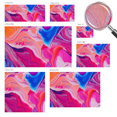 Autocolante de parede fotográfico Ondas líquidas