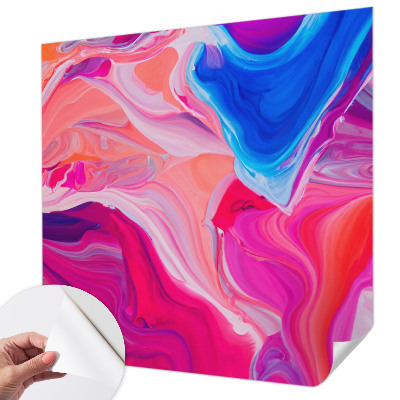 Autocolante de parede fotográfico Ondas líquidas