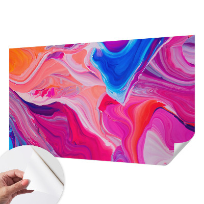 Autocolante de parede fotográfico Ondas líquidas