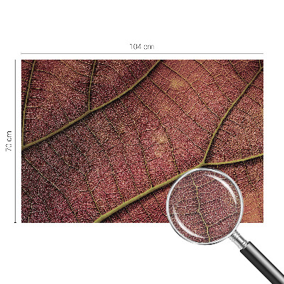 Papel de parede 3D textura folhosa