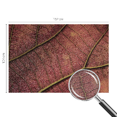 Papel de parede 3D textura folhosa