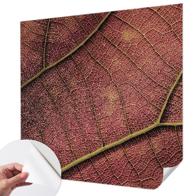 Papel de parede 3D textura folhosa