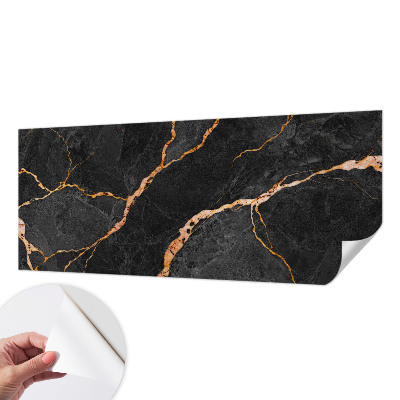 Papel de parede para criança com padrão de veios de mármore