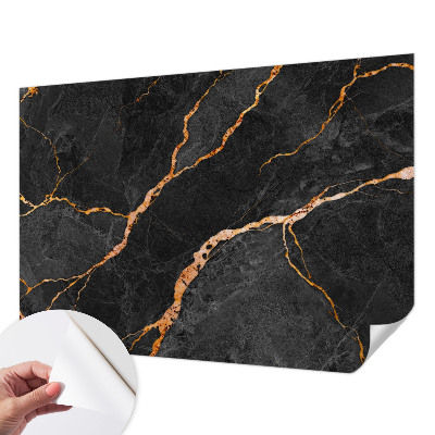 Papel de parede para criança com padrão de veios de mármore