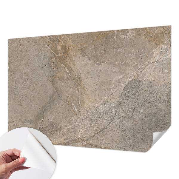 Papel de parede autocolante para sala Elegância natural