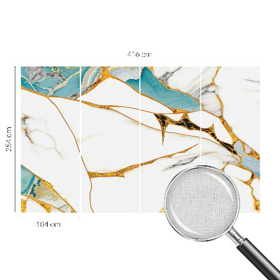 Papel de parede infantil A elegância do mármore