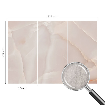 Papel de parede autocolante para quarto com padrão de mármore rosa