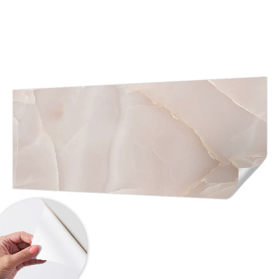 Papel de parede autocolante para quarto com padrão de mármore rosa