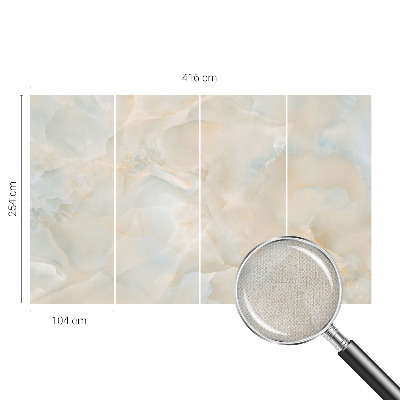 Papel de parede 3D com padrão de abstração sutil