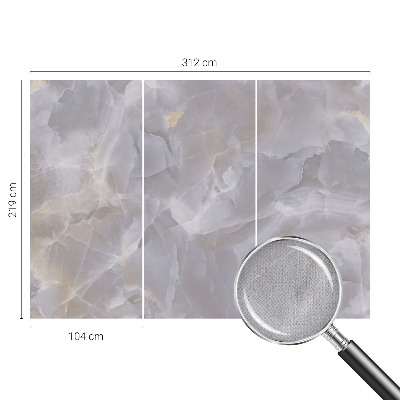 Papel de parede para criança Ondas de mármore