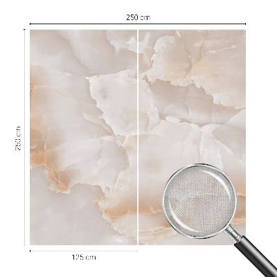 Papel de parede autocolante para sala com padrão de pedra