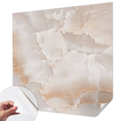 Papel de parede autocolante para sala com padrão de pedra