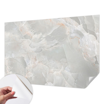 Papel de parede infantil com textura de mármore