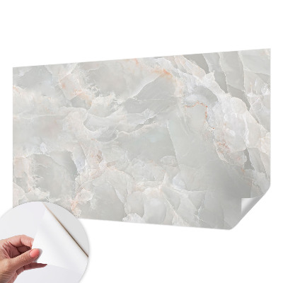 Papel de parede infantil com textura de mármore