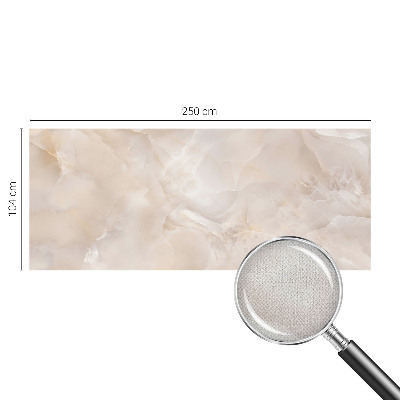 Papel de parede autocolante para quarto com padrão de mármore delicado