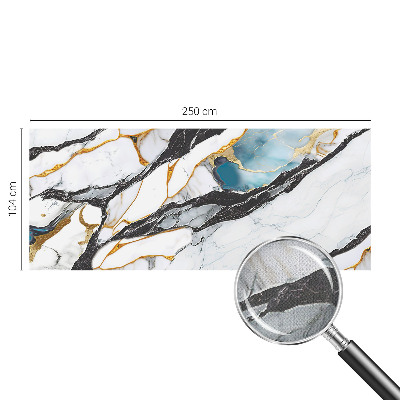 Papel de parede autocolante com padrão de mármore elegante