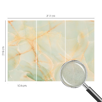 Papel de parede para criança com padrão de mármore elegante