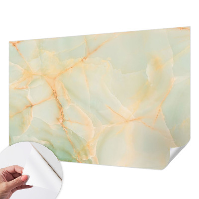 Papel de parede para criança com padrão de mármore elegante