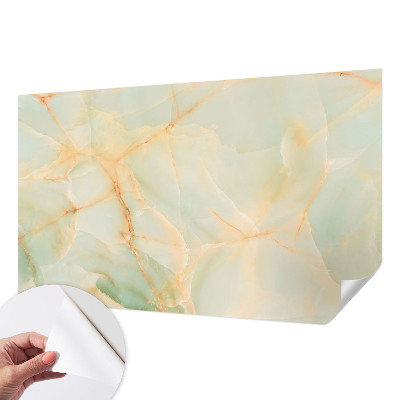 Papel de parede para criança com padrão de mármore elegante
