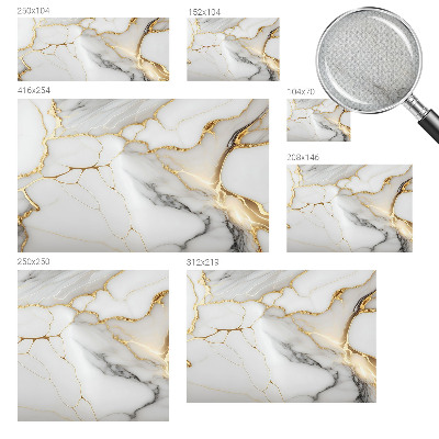 Papel de parede autocolante para sala Elegância do mármore