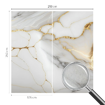 Papel de parede autocolante para sala com padrão de mármore em acabamento elegante