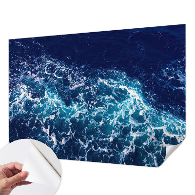 Papel de parede autocolante para quarto Ondas do mar